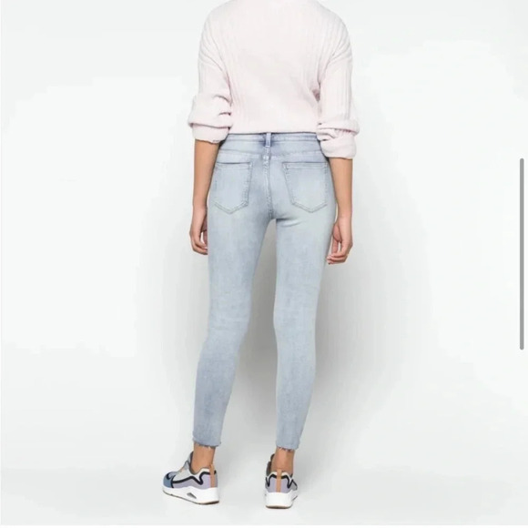 PISTOLA Arielle Skinny Scissor Cut Hem Jean Size 28 - Picture 3 of 12